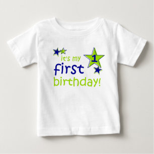 Pour Bébé C'est mon 1 premier T-shirt de nourrisson