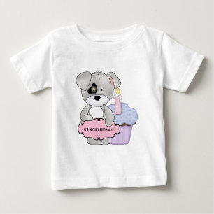 Pour Bébé C'est mon premier T-shirt d'anniversaire