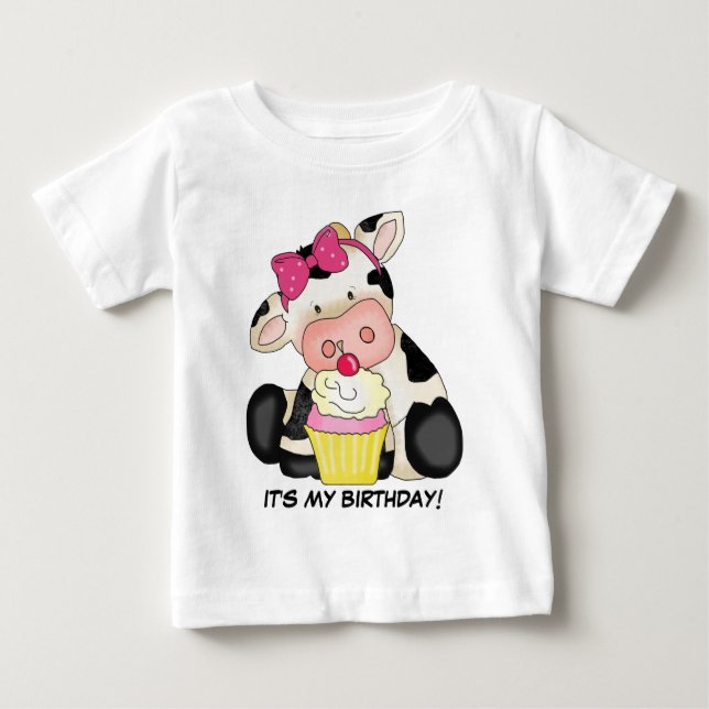 Pour Bébé C'est mon T-shirt d'anniversaire (Devant)