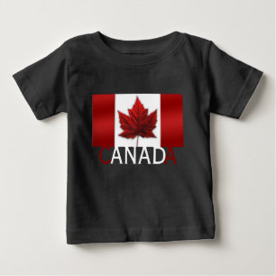 Pour Bébé Chemise Drapeau Canada Baby Canada T-shirt Personn