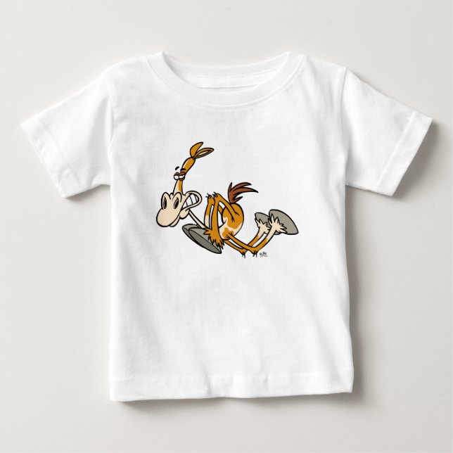 Pour Bébé Cheval Power dessin animé Baby T-Shirt (Devant)