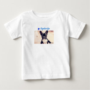 Pour Bébé Chien-taureau Français T-shirt Chien-taureau Franç