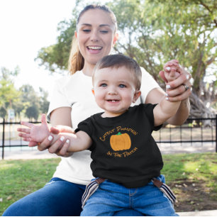 Pour Bébé Citrouille Cutest Dans Le Patch Baby T-Shirt