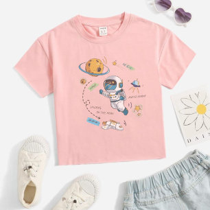 Pour Bébé Conception de t-shirt vectoriel d'espace et tendan