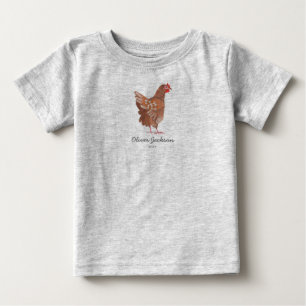 Pour Bébé Coq du marché agricole   Baby Boy   T-shirt