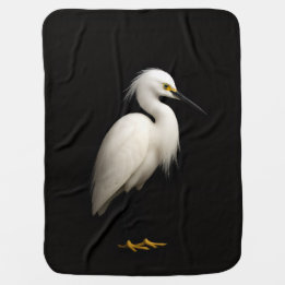Pour Bébé Couverture Black 4 Luxe avec Aigrette neigeuse