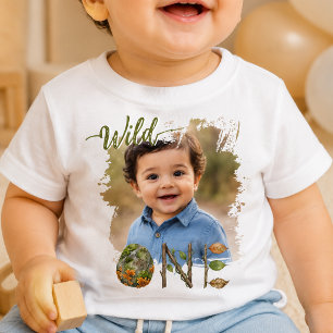 Pour Bébé Créez Votre Propre T-Shirt de Naissance de Wild On