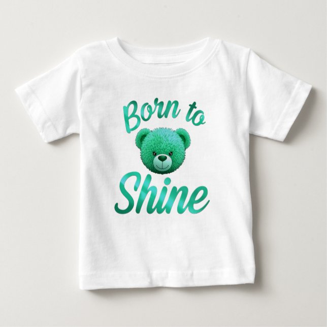 Pour Bébé Cute Bear Kids T-Shirt (Devant)