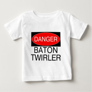 Pour Bébé Danger - Baton Twirler Funny Twirling T-shirt Mug