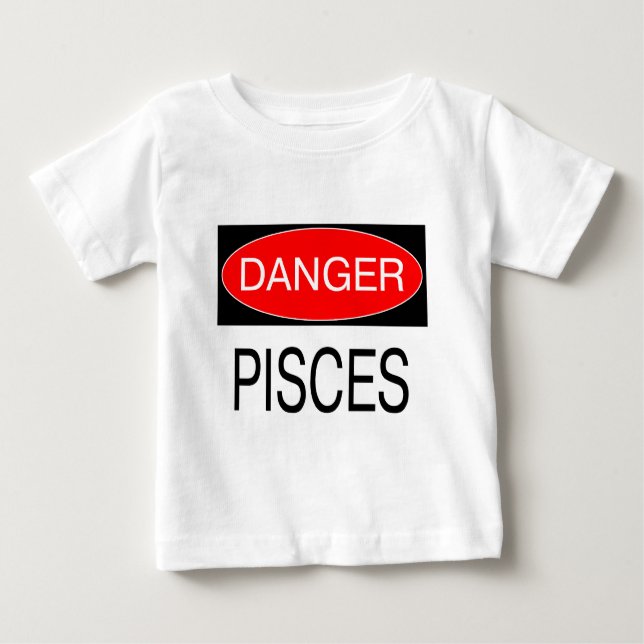 Pour Bébé Danger - Pisces Funny Astrology T-shirt Casquette  (Devant)