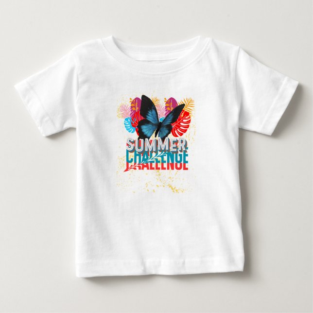 Pour Bébé Défi d'été t-shirt (Devant)