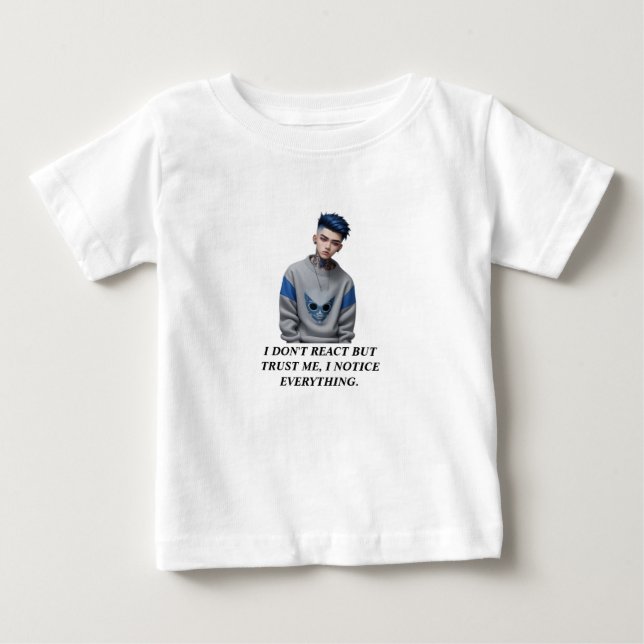 Pour Bébé Design T-shirt Anime (Devant)