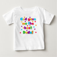 Dieu m'a donné le meilleur Dada T-shirt à volants