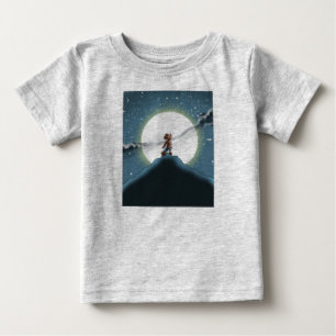 Pour Bébé Dix petits monstres : Willie the Wolf Howl T-Shirt