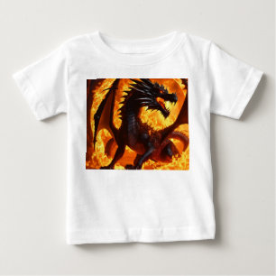 Pour Bébé Dragon Dreams : Watercolor Wash Collection T-Shirt