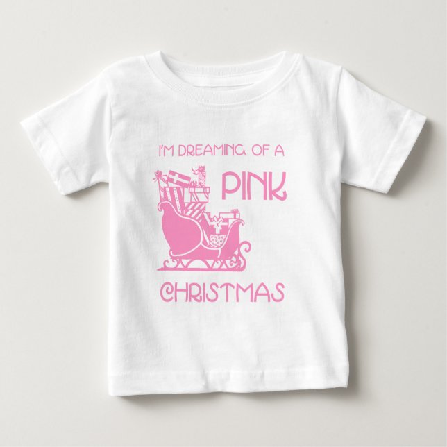 Pour Bébé Dreaming Pink - T-shirt Toddler à manches longues (Devant)