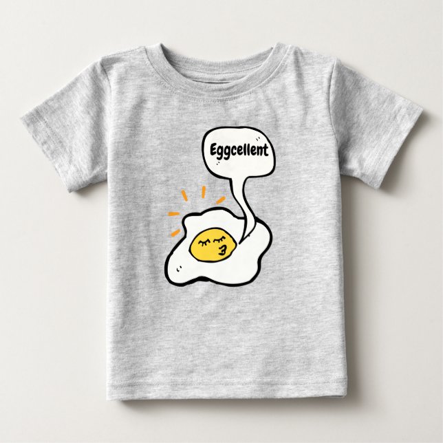 Pour Bébé Éclairé Side Up T-Shirt (Devant)