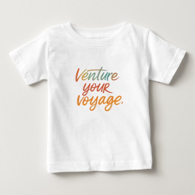 Pour Bébé Embarquez sur votre T-shirt Voyage (Devant)