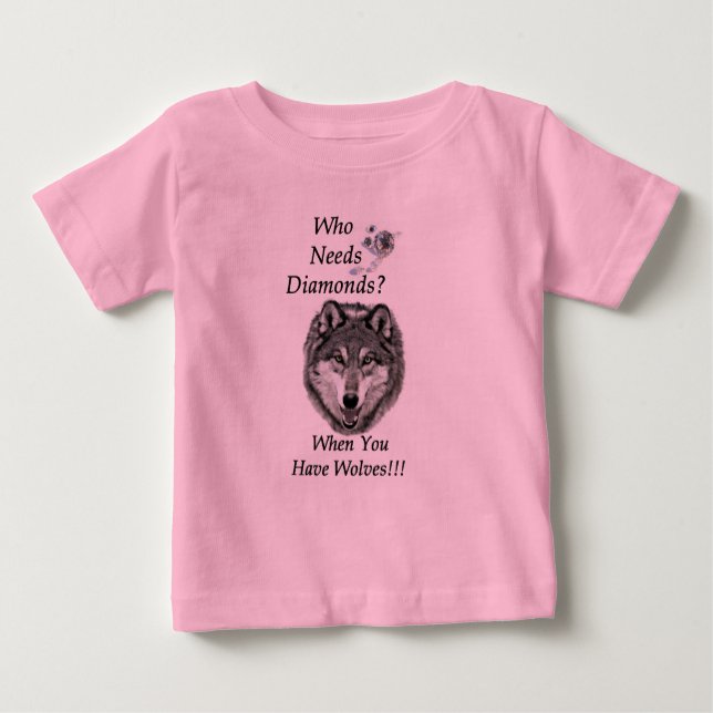 Pour Bébé Enfant en bas âge - T-shirt rose (Devant)