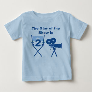 Pour Bébé Étoile de T-shirt personnalisable d'anniversaire