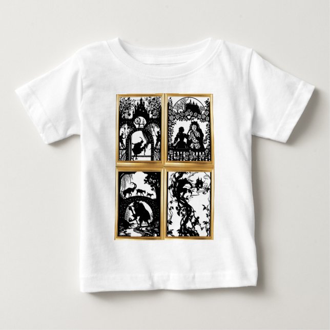 Pour Bébé Fairy Tale Collection Baby T-Shirt (Devant)