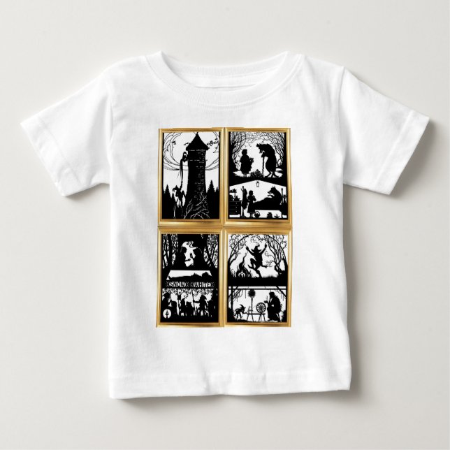 Pour Bébé Fairy Tale Collection Baby T-Shirt (Devant)