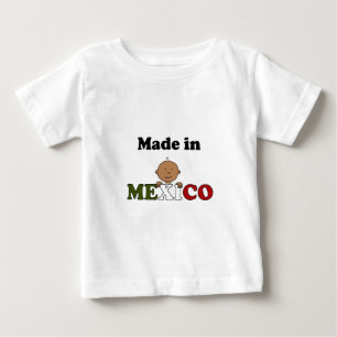 Pour Bébé fait dans le T-shirt ethnique du Mexique