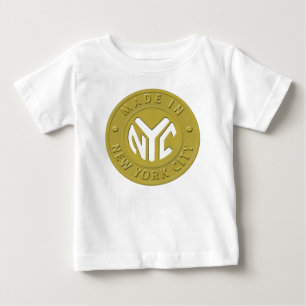 Pour Bébé FAIT DANS NYC badine le T-shirt