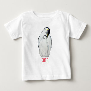 Pour Bébé Famille mignonne de pingouins empereurs T-Shirt