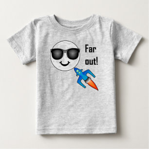 Pour Bébé Far Out Design - T-Shirt en Jersey Baby Fine