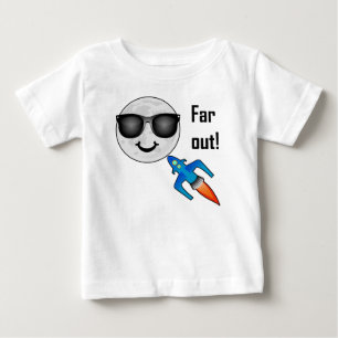 Pour Bébé Far Out Design - T-Shirt en Jersey Baby Fine