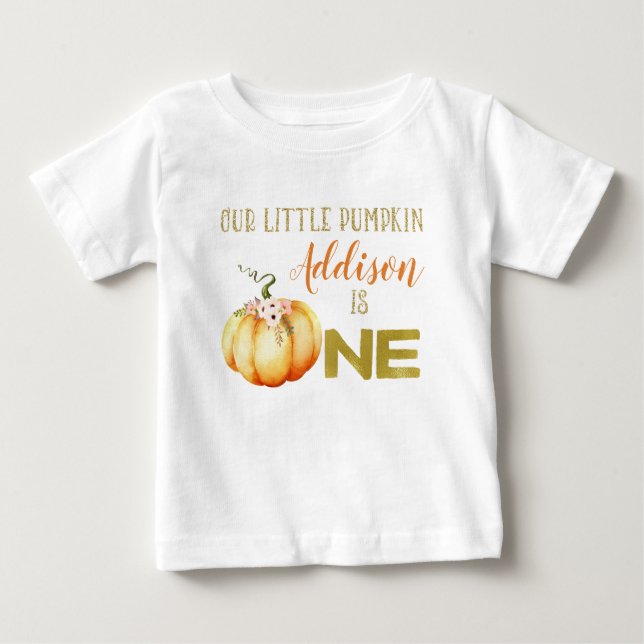 Pour Bébé Filles peu de ęr T-shirt d'anniversaire de (Devant)