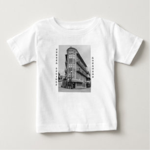 Pour Bébé Flatiron Flats Eureka Grayscale Baby T-shirt