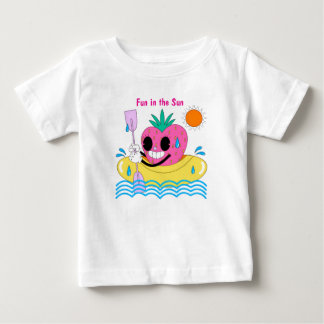 Pour Bébé Funny Summer Fruit Kids T-Shirt