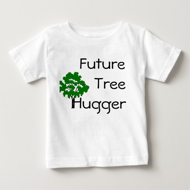 Pour Bébé Futur d'arbre de Hugger T-shirt chic ambiant (Devant)
