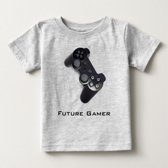 Pour Bébé Futur T-shirt de Gamer (Devant)
