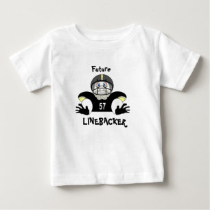 Pour Bébé Futur T-shirt de linebacker