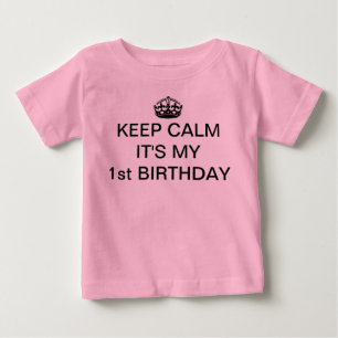 Pour Bébé GARDEZ LE CALME que C'est MON ęr T-SHIRT de