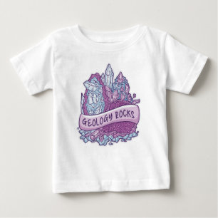 Pour Bébé Géologie roches invitation T-shirt