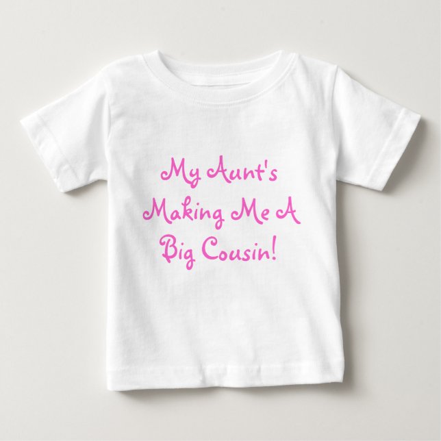 Pour Bébé Grand T-shirt de cousin (Devant)