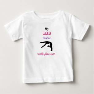 Pour Bébé Gymnastique "My Big Sister" Flips T-Shirt