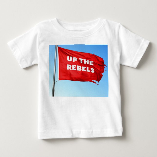 Pour Bébé Haussez le thème Rebels Baby T-shirt (Devant)