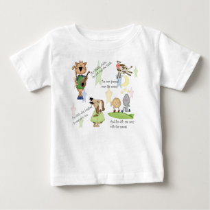 Pour Bébé Hé dupez dupent - le T-shirt infantile