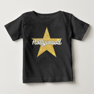 Pour Bébé Hollywood Boulevard Script et Star Baby T-Shirt