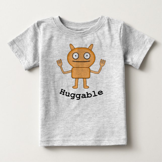 Pour Bébé Huggable - Baby Fine Jersey T-shirt  (Devant)