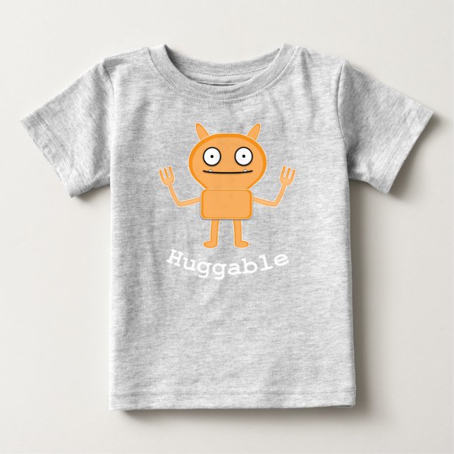 Pour Bébé Huggable - Baby Fine Jersey T-shirt  (Devant)