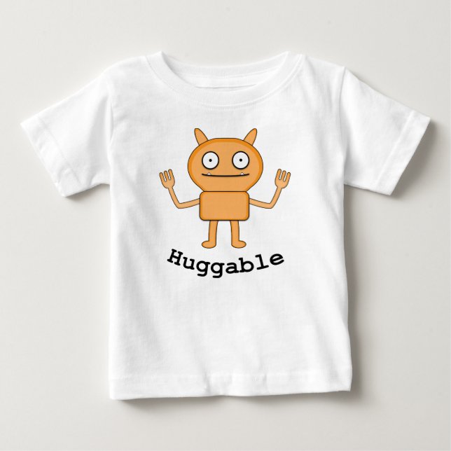 Pour Bébé Huggable - Baby Fine Jersey T-shirt  (Devant)