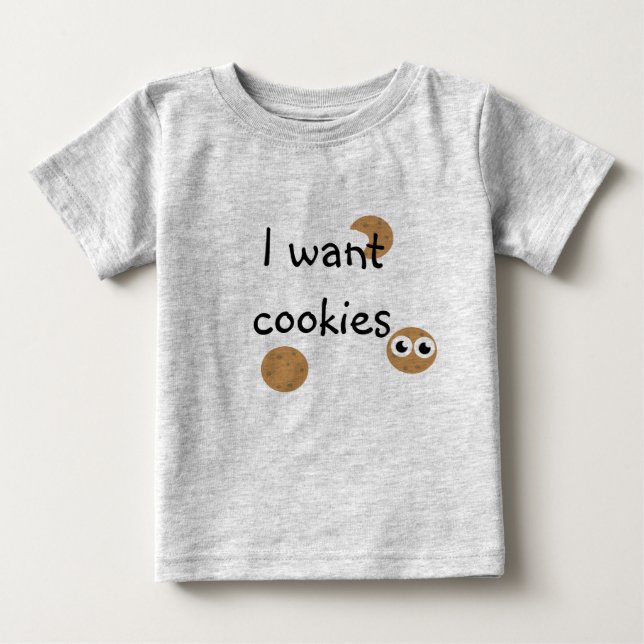 Pour Bébé I car cookies t-shirt (Devant)