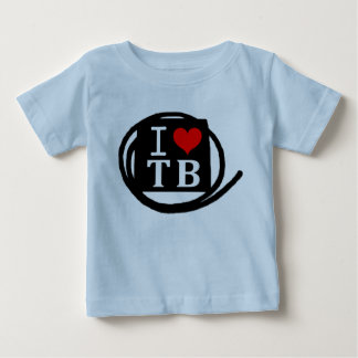 Pour Bébé I LOVE TB Baby T-Shirt (5 Color)