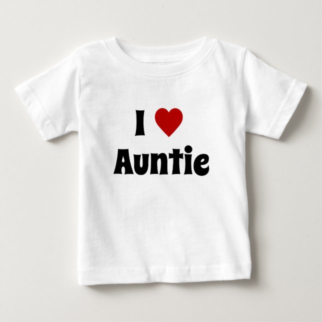 Pour Bébé J'adore le t-shirt de Tatie (Devant)